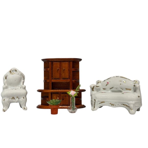 Vintage Doll House Furniture & Accessories - Picture 5 of 13